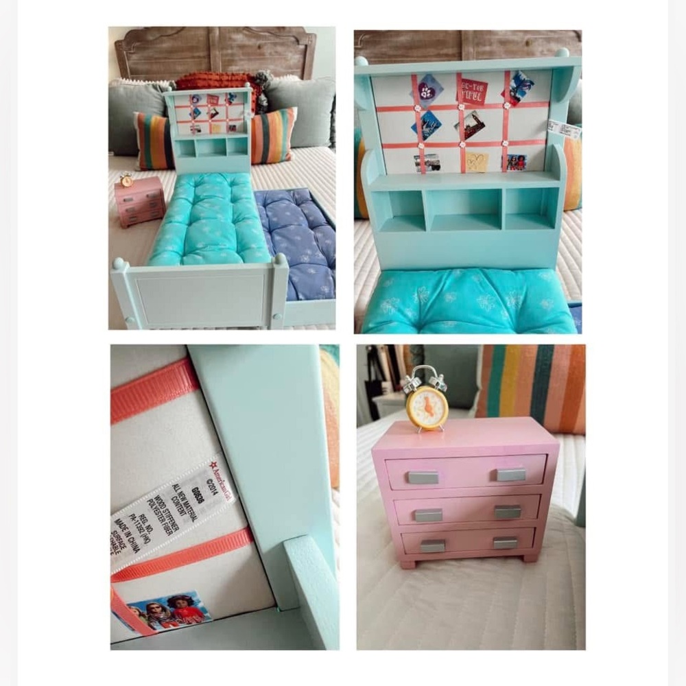 American Girl Doll Trundle Bed Set